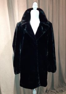 Nine West reversible faux fur coat